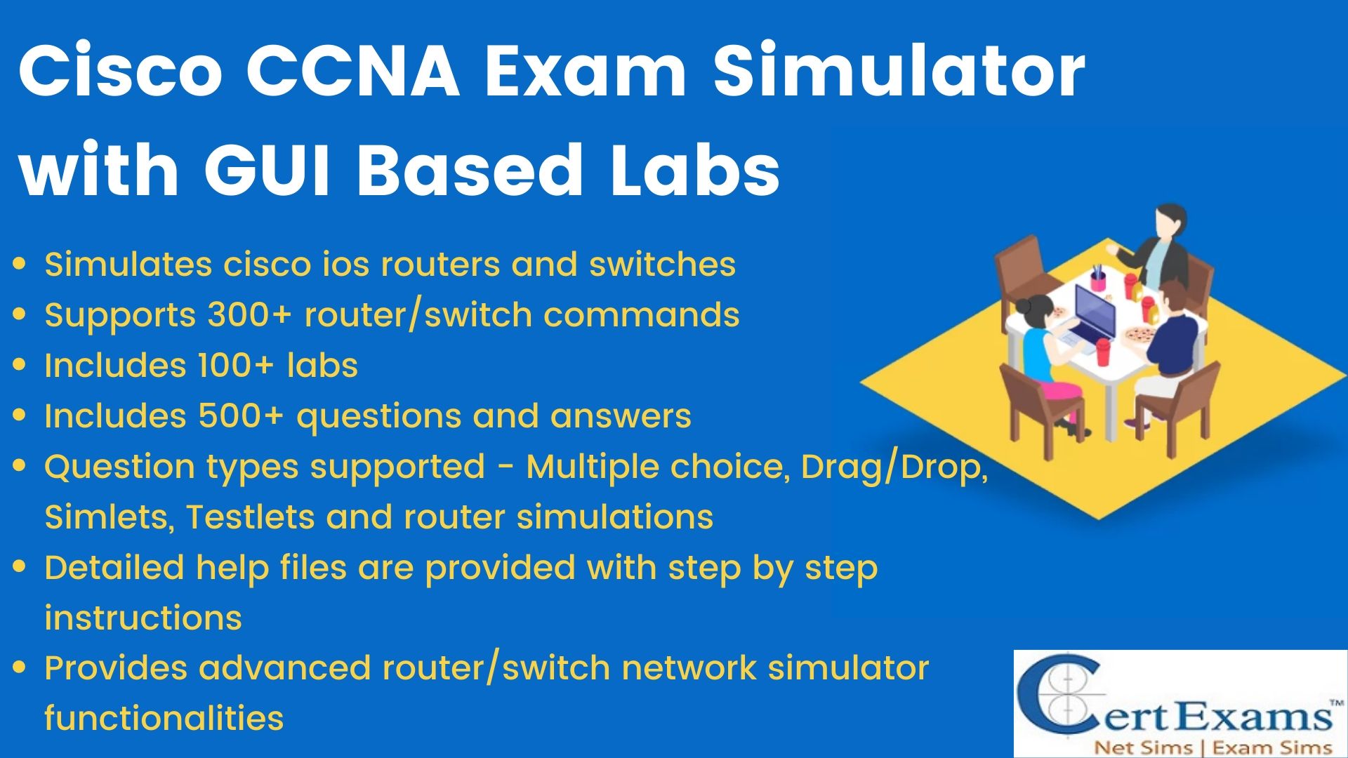 Certexams CCNA Exam Simulator with GUI Based Labs CertExams Blog