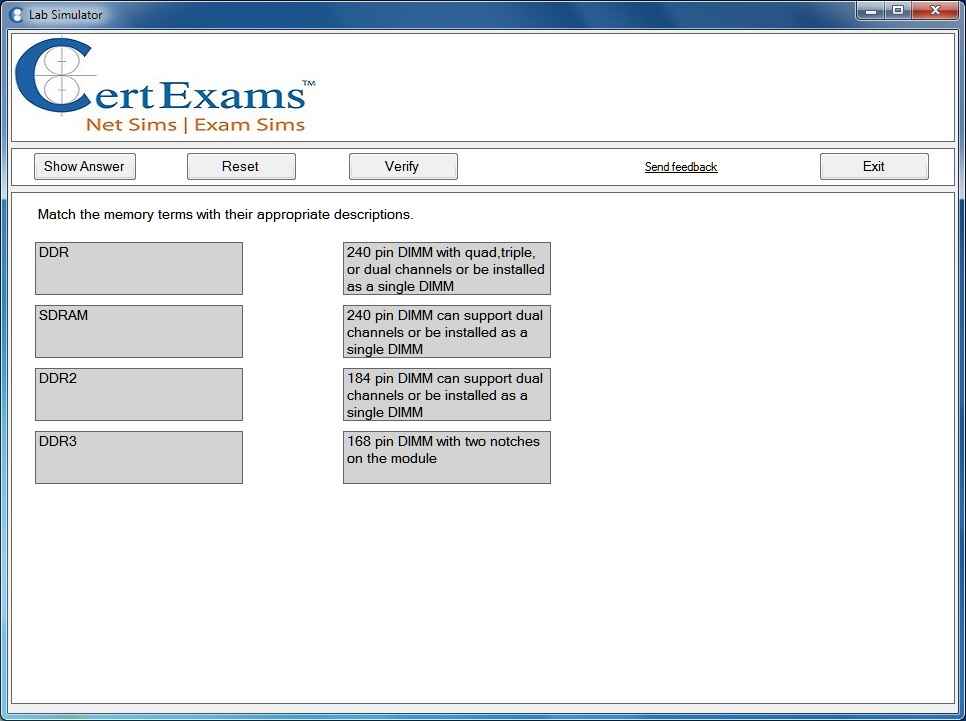 Cert-Ex™ Lab Simulator With ExamSim For A+ Download