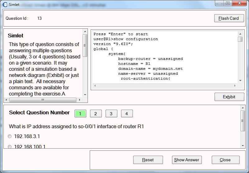 Examcollection JN0-104 Vce